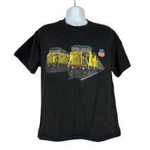 Hanes Beefy-T Men&#39;s Short Sleeved Crew Neck Union Pacific Train T-shirt Size L - £27.72 GBP