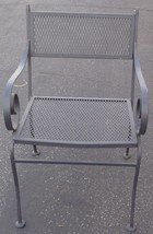 Wonderful Contemporary Outdoor Armchair – All Metal Construction – VGC –... - $1,505.20 MXN