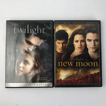 Twilight (DVD, 2009, 3-Disc Set, Deluxe Edition) &amp; New moon dvd - £6.42 GBP