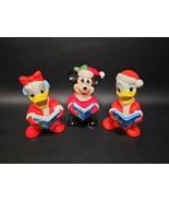 Vintage 1960s Disney Mikey Mouse Donald and Daisy Duck Japan Porcelain F... - $39.59