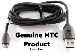 Essential HTC Accessory! Micro USB Cable (Black, 73H00418-XXM) - £3.87 GBP