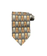 Vintage Chas Reed &amp; Co. 100% Silk Tie Necktie Brown and Green - $20.18 CAD