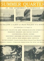 University of Washington Summer Quarter Mailer 1940 Totem Pole Seattle - £18.82 GBP