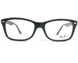 Ray-Ban Eyeglasses Frames RB5228 2000 Black Rectangular Full Rim 53-17-140 - £80.94 GBP