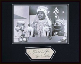 Pearl Bailey Signed Framed 11x14 Photo Display Muppet Show w/ Rowlf - £69.98 GBP