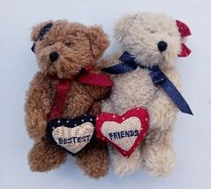 Boyds Laverne &amp; Shirley Bestest Friends bears 6&quot; - £9.57 GBP