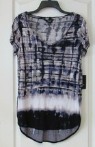 Simply Vera Vera Wang Short Sleeve V-neck Tee Women&#39;s Sz XS NWT MSRP$30 - $14.74