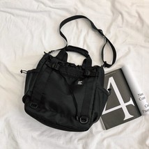 Large Capacity Women Shoulder Bag Nylon Waterproof Crossbody Bag Unisex Messenge - £41.01 GBP