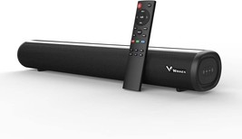 Zeerkeer 16-Inch Ultra Slim 2.0Ch Mini Sound Bar With 3 Eq Modes And Remote - £61.31 GBP