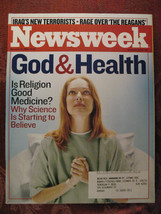 NEWSWEEK November 10 2003 God And Health Is Religion Good Medicine - £6.94 GBP