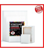 Professionally Primed White Canvas Set - Perfect for All Painting Media - $801.64 MXN