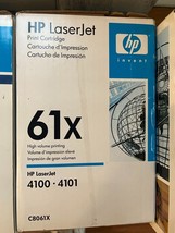 NEW - HP LaserJet 61X (C8061X) Black Cartridge - Factory Sealed Genuine - £30.25 GBP