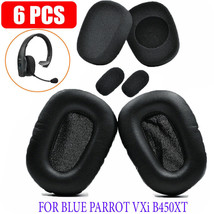 6 Pcs Ear Pads Replacement Foam Cushion Cover For Blue Parrot Vxi B450Xt... - £20.77 GBP