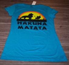 Women&#39;s Teen Walt Disney The Lion King Hakuna Matata T-shirt Medium New w/ Tag - £15.82 GBP