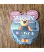 ROBLOX Piggy Series 1 Foxy 3.5&quot; Action Figure Orange Black With DLC Code - $187.97 MXN