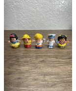Lot of 5 Fisher Price Little People Action Figures Snow White Sailor Haw... - $188.30 MXN