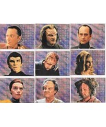 Star Trek Voyager Xenobio Sketches Foil Cards Set of 9 Skybox 1995 NEW N... - £18.85 GBP