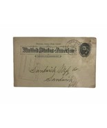 Antique 1894 United States Postcard  Holbrook &amp; Taylor Agricultural Impl... - £9.63 GBP