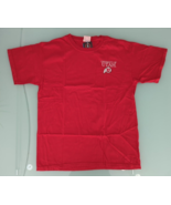 NCAA Utah Utes Simple Circle Comfort Color Short Sleeve T-Shirt Red Sz L - £9.51 GBP