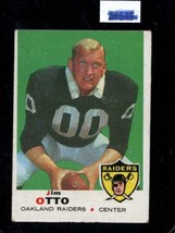 1969 Topps #163 Jim Otto Vg Raiders (MK-BK) (Mc) Hof *X71943 - £5.46 GBP