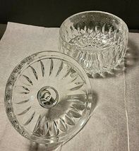 CRYSTAL CANDY DISH WITH LID 5.25" image 4