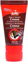BROWN Color SHINE and NOURISH Boot &amp; Shoe CREAM Polish for Leather  KIWI... - $450.42 MXN