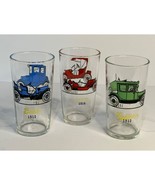 VTG Hazel Atlas Set Of 3 Collector Glasses Classic Cars Buick Stutz Stud... - £17.89 GBP