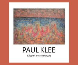 Klippen am Meer Paul Klee Wall Art Poster Print 16 x 16 in  - £17.98 GBP