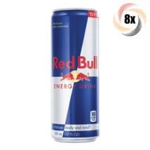 8x Cans Red Bull Energy Drink 12oz Vitalizes Body &amp; Mind ( Fast Shipping! ) - $35.62