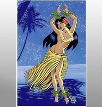 &quot;LOVELY HULA DANCER&quot;   - £19.54 GBP