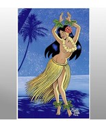 &quot;LOVELY HULA DANCER&quot;   - £19.65 GBP