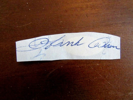 Hank Aaron 1957 Nl Mvp Wsc Braves Brewers Hof Signed Auto Early Vintage Cut Jsa - £175.16 GBP