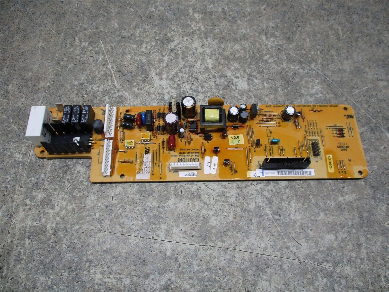 FRIGIDAIRE DISHWASHER CONTROL BOARD PART # 5304514670 154815601 - $18.00