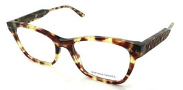 Bottega Veneta Eyeglasses Frames BV0016O 009 51-17-145 Havana Made in Italy - $109.37