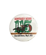 Kentucky Derby Pin Button Pinback Vintage 115th Running 1989 - Roses - £6.25 GBP