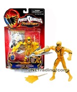 Yr 2006 Power Rangers Mystic Force 5.5 Inch Figure CRYSTAL ACTION YELLOW... - £35.88 GBP