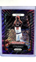 2023 2023-24 Panini Prizm Monopoly Purple Wave #58 Julius Randle New York Knicks - £1.87 GBP