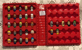 odd Mixed Mighty Beanz Collector Lot with Red Case Swat Orca Dog Skeleton Pirate - £50.33 GBP