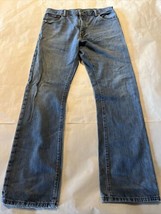 Levis 517 Jeans Mens Denim 34x34 Medium Wash Blue Cotton Zip Fly Y2K Pants - £19.46 GBP