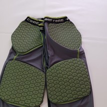 Alleson Athletic Core Men's Gray & Green Padded Football Integrated Shorts Sz XL image 6