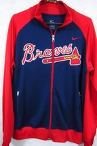 NEW Nike Official Merchandise Atlanta Braves MLB Full Zip Jacket Tomahawk Size L - £92.02 GBP
