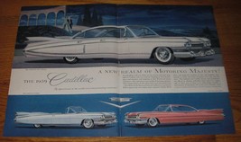 1959 Cadillac Ad - Fleetwood Sixty Special, Eldorado Biarritz, Sixty-Two Coupe  - £14.62 GBP