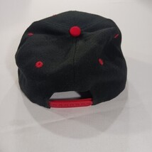 MLB San Francisco 49ers Men's Black/Red Snapback Baseball Cap Hat image 5