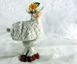 Wiggly Ceramic Sheep - $6.00