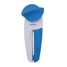 Starfrit - Mightican Manual Can Opener, No Sharp Edge, Non-Slip Handle, Blue - $20.97