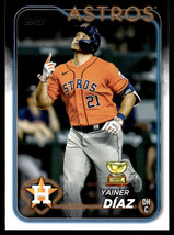 2024 Topps Series 1 Yainer Díaz Houston Astros #77 Rookie Cup - £1.77 GBP