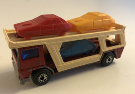 Vintage 1976 Matchbox Superfast Car Transporter No.11 Lesney England Red - £7.38 GBP