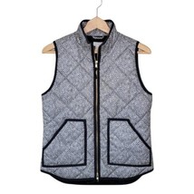 J. Crew Factory | Herringbone Quilted Puffer Vest, size XS - £24.35 GBP