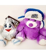 Hershey Kiss Jolly Rancher Bear Promo Lot Of 2 Vintage Stuffed Animals P... - €21,56 EUR