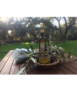 Organic morocco extra virgin olive oil WITH FREE DRYED OLIVE LEAFS - $59.95